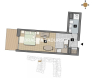Dostępne mieszkania od 25m2 do 63m2. 