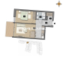 Dostępne mieszkania od 25m2 do 63m2. 