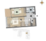 Dostępne mieszkania od 25m2 do 63m2. 