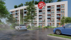 Dostępne mieszkania od 25m2 do 63m2. 