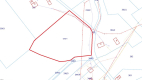 Działka budowlana 8900 m2 Poręba Żegoty