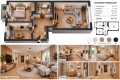 2-pok do remontu|os.Kolorowe | Nowa Huta | 51,43m²