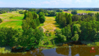 Działka nad jeziorem