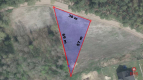 Działka budowlana pod lasem. 1085 m2