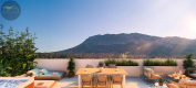 Gotowy penthouse 500 m od plaży w miasteczku Dénia