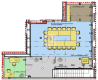 Śródmieście: lokal biurowy 286,30m2 do podnajmu