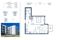 43m2 2 pok +balkon Ruczaj