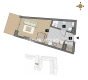 Dostępne mieszkania od 25m2 do 63m2. 