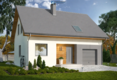 Nowy dom 100 m² | Sucha Górna k. Polkowic | garaż