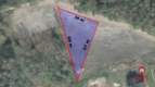 Działka budowlana pod lasem. 1085 m2