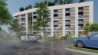 Dostępne mieszkania od 25m2 do 63m2. 