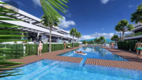 Apartament przy polu golfowym w Algorfa