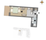 Dostępne mieszkania od 25m2 do 63m2. 