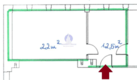 Wola: lokal biurowy 34,50 m2 do wynajęcia