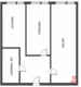2 pokoje 39,82 m² – Centrum Suwałk