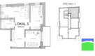 Pabianice - lokal 59,43 m2 ul. Warszawska