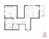 2 pokoje | 41,5 m² | 2 klimatyzacje | Balkon