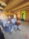 Drewniany dom premium nad stawem | 1 ha | Sauna |