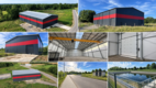 Hala produkcyjna - magazynowa 1008 m2 SUWNICA 9 m FV23%