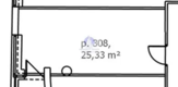 Wola: lokal biurowy 25,33 m2 do wynajęcia