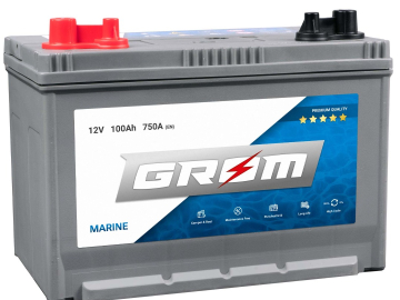 Akumulator GROM MARINE 100Ah 750A M31-DC