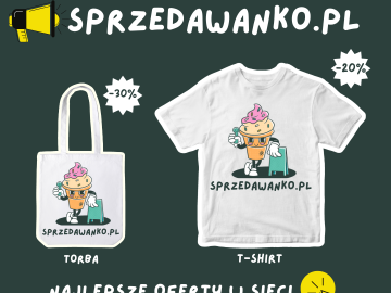 Sprzedam Super Koszulkę z dowolnym modnym nadrukiem w super jakości i atrakcyjnej cenie WWW.SPRZEDAWANKO.PL