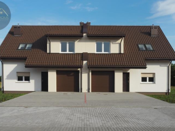 Bliźniak 166m2 / stan deweloperski