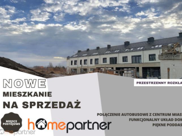 Mieszkanie dwupoziomowe z pięknym poddaszem