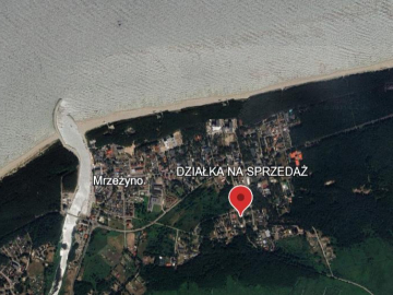 Działka pod usługi turystyczne, Mrzeżyno