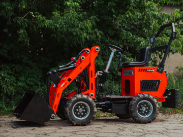 MINI ŁADOWARKA KOŁOWA PRZEGUBOWA ŁAMANA MS-L116KN JSB - PL - NOWE 2025 - Prosto od Producenta JSB POLSKA -