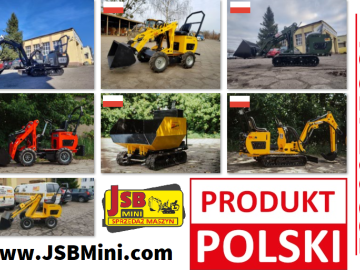 Ładowarka Koparka Wozidło - NOWE 2025 - Prosto od Producenta JSB POLSKA -