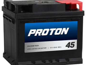 Akumulator PROTON 45Ah 350A EN PRAWY PLUS