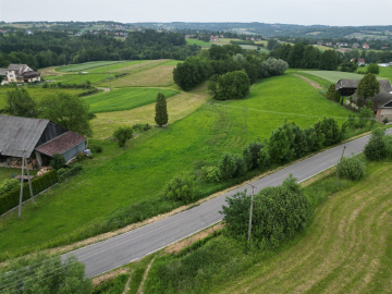 Działka mieszkaniowo-usługowa 9386 m², Wolica.