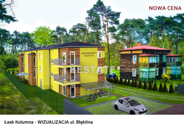 Działka pod zabudowę mieszkaniową Łask-Kolumna