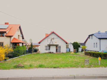 Dom stan surowym, działka 26 ar Lisów g. Lubartów