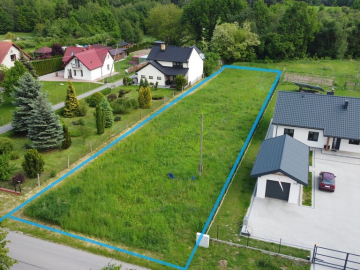 Działka budowlana 2000 m2 w Bronowicach gm. Puławy