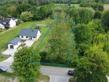 Działka budowlana 2000 m2 w Bronowicach gm. Puławy