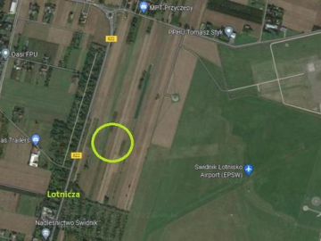 Działki usług. SAG w pobl. lotniska, Świdnik