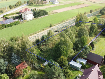 Praktyczne wymiary,zaciszna lokalizację, dużo ziel