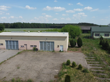 Hala produkcyjno-warsztatowa 209 m kw. gm. Przyłęk