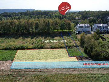 działka budowlana w Krakowie - Bronowice