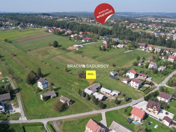 Gnojnik, Działka budowlana o pow.: 2700 m2