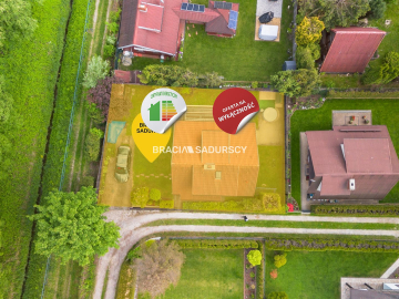 działka ROD Dobczyce Jarzynka z domem 90m2