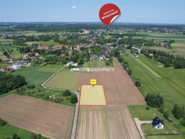 Działka z pozwoleniem na budowę w Wołowicach!