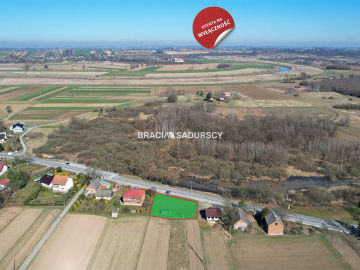 Ispina piękna działka budowlana 866 m2