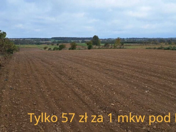 Działka  w bliskiej odległości od Lublina.