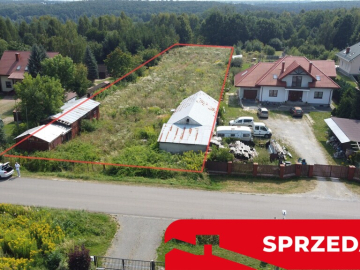 Działka z MPZP 0,54 ha w Bronowicach gm. Puławy..