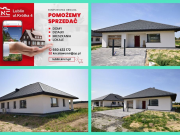 Polanówka -dom pod klucz, świetne wymiary działki.