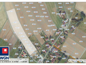 Lipin, gmina Radwanice, powiat Polkowicki, działki, 16380 m2, sprzedam, 1 326 780 zł, 81zł/m2.  
  
Na sprzedaż grunt położony 