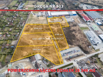 Chrzanów teren pod komercję 2,8 ha